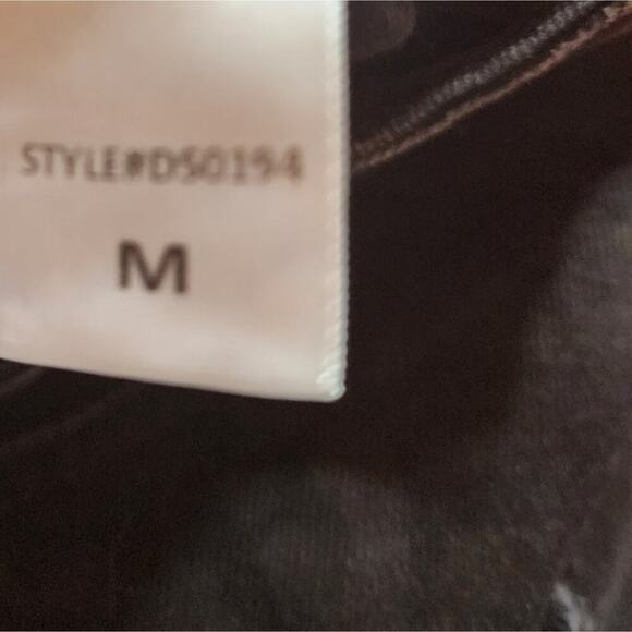 MUSTARD SEED NEW MED DISTRESSED BLACK SHORTS - Picture 8 of 8